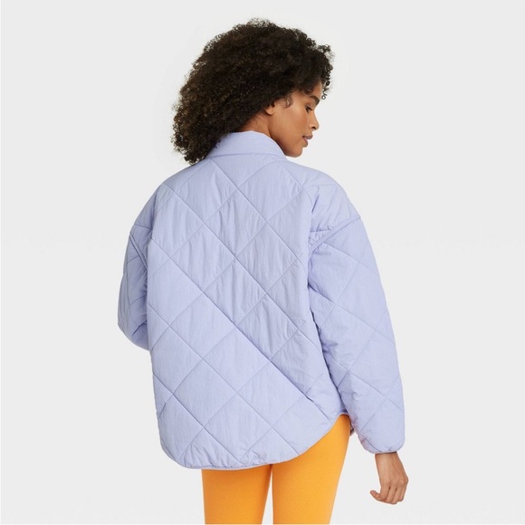 All in Motion Puffer Quilted Jacket LARGE - Picture 2 of 2